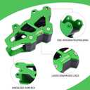 7 x AnXin Motorcycle CNC Chain Guide Guard Protection for KX250F 2009-2018 KX250 2019-2024 KX450F 2009-2018 KX450 2019-2024 KLX450R 2018-2019 KX250X KX450X