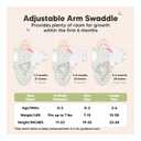 Baby Swaddle Sleep Sacks with Zipper - 3-Pack Swaddles for Newborns 0-3 Months, Infant, Baby Girls, Boys, Soft & Durable Newborn Sleep Sack, Easy Diaper Change Swaddling Blanket (Bunnies, OS)
