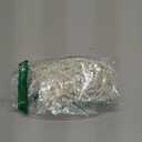 11.8 ft Beige Christmas Faux Pearl Garland for Christmas Tree Pearl Tree Garland Beads Strand Chain Decoration for Home Mantel Fireplace Windows Stairs(Artificial Pearls)