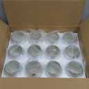 Disco Ball Vases for Table Centerpieces - Hewory 12pcs Silver Mirror Glass Planters Flower Pot Containers, Bulk Disco Balls Bowl Candle Holders for Wedding Bridal Shower Birthday Events Party Decor