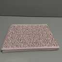 XmasExp Christmas Tree Collar, 33.5 inch Sequin Tree Skirt Stand Base Cover for Home Decor, Large Size 6 Piece, Rose Gold