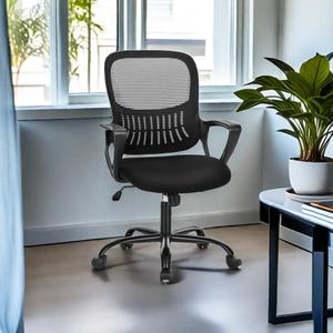 Ergonomic Office Chair, Drafting Standing Desk w/Mid-Back Mesh Adjustable footrest Ring Computer Chairs for Bar, Lab, Work, Pink/Fixed Handrail