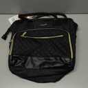 LOVEVOOK Lunch Bag Women, Insulated Adult Lunch Box for Women Work, Wide Opening Leakproof Cooler Tote Bag for Office Campus Picnic Beach with Shoulder Strap, Loncheras Para Mujer with Cup Holder (Large16L, Black)