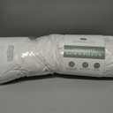 DOWNLITE Down Extra Thin, Flat & Soft Pillow for Stomach Sleepers (Hypoallergenic) (Standard/Queen)