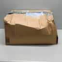 10L0L 2/4 Passenger Golf Cart Driving Enclosure for EZGO TXT/RXV Model, 4-Sided Clear Window 600D Rain Cover All Weather Windproof Waterproof - Black/Beige (Khaki)