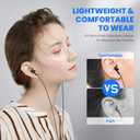 USB C Headphones for Samsung S25 Ultra S24 S23 Fe S22+, Type C Earphones with Microphone HiFi Stereo Volume Control Magnetic in Ear Wired Earbud for iPhone 17 Air 16 15 Pro Max Plus/Galaxy S26 Flip 7