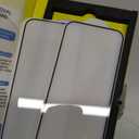 JETech Full Coverage Screen Protector for iPhone 15 Pro 6.1-Inch, Black Edge Tempered Glass Film with Easy Installation Tool, Case-Friendly, HD Clear, 2-Pack