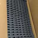 36 sq. ft Plastic Interlocking Deck Tiles, 36 Pack,12"x12" Waterproof Outdoor Flooring All Weather Use, Patio Floor Decking Tiles for Porch Poolside Balcony Backyard, Dark Grey