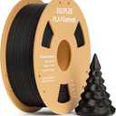 DEEPLEE PLA 1.75mm 3D Printer Filament, 1kg Black | Dimensional Accuracy +/- 0.02mm, Neatly Wound, No Clogging, Vacuum Package, Fits for Most FDM 3D Printers, Cardboard Spool