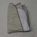 Walrus Heavy Duty Vinyl Tablecloth with Flannel Backing Waterproof Oil-Proof Plastic Table Cloth Stain-Resistant Wipeable Rectangle or Square Table Cover for Indoor and Outdoor (Stripe, 52X70 Inch)