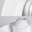 HISDERN Polka Dot Ties for Men Classic Silk Ties and Pocket Square Formal Business Necktie Handkerchief Wedding Party