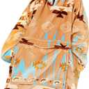 Narecte Cozy Oversized Blanket Hoodie Wearable Blanket Adults Soft Hooded Blanket Hoodie Birthday Gifts for Women Christmas