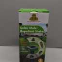 8 Pack Mole Repellent for Lawns Solar Powered Groundhog Spikes, Ultrasonic Mole Stakes for Yard, Waterproof Gopher Repellent to Get Rid of Gopher, Vole and Snake for Farm