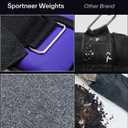 Sportneer Adjustable Ankle Weights Set - 1 Pair (2-10 lbs) Removable Sandbags for Women & Men, Comfortable Neoprene Leg Weights for Walking, Running, Pilates, Yoga, Home Workout & Physical Therapy, 1-5 Lbs Each