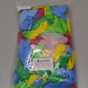 Assorted Rainbow Latex Balloons, 139 Pack 12&10&5 inch Round Bright Color Balloons for Back to School Ceremy Birthday Baby Shower Wedding Party Decorations