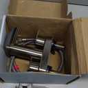 Ultimate Unicorn 8 inch Bathroom Faucet Brushed Gold, Waterfall Bathroom Faucet with Metal Pop-up Sink Drain Stopper and 2 Supply Hoses,2 Handle Widespread Faucets for Vanity Sink 3 Holes