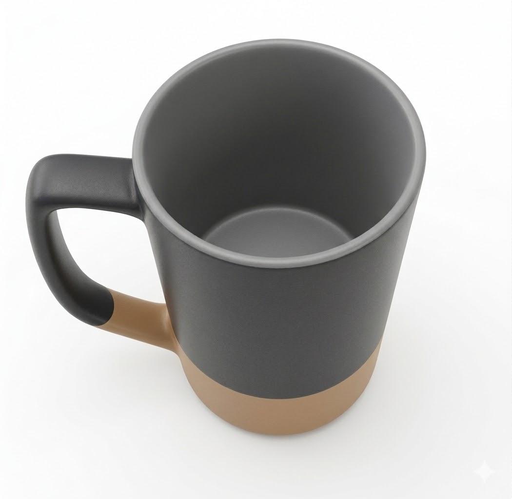 XINRRY Large 24 oz Ceramic Coffee Mug with Large Handle, Vintage Coffee Cup, Extra Big Tea Cup for Office and Home, Dishwasher and Microwave Safe, Starry Purple