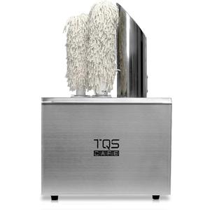 Commercial Glass Polisher Machine - Electric Glass Polishing Machine with 3 Cloth Polishers - Stainless Steel Glass Polisher for Wineries, Bars, and Restaurants and More