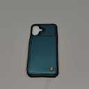 Vinich for iPhone 16 Plus Wallet Case with Card Holder, RFID Blocking Credit Slots Kickstand Shockproof Phone Cover Fit for iPhone 16 Plus 6.7" Bluish Green