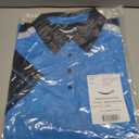 LULY YANG DSP Women's Active Polo - Short Sleeve (Blue, XL)