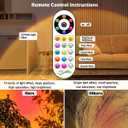 Sunset Lamp Projector Night Light Projection Lamps Christmas Light with Remote Mood Lighting Rainbow Sunlight lamp Led Colorful Changing for Home Bedroom