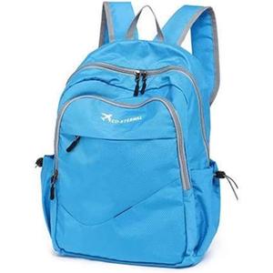 Geboldil Men's and women's lightweight foldable hiking travel backpack waterproof camping backpack blue