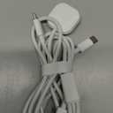 Travel Charger for Apple Watch, 3 in 2 Multi Charging Cable/Cord with Lightning/USB C/iWatch Charger, Travel Chargers for Multiple Devices, Compatible with iWatch Series/iPhone 17-8/iPad/AirPods 4FT (White)