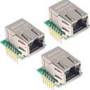 ACEIRMC W5500 SPI to LAN Ethernet Network Module TCP IP STM32 Interface 3.3V 5V for Arduino WIZ820io RC5 (3pcs)