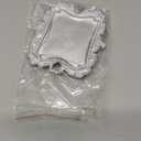 Vintage Small Sliver Ring Dish, Birthday & Wedding Gifts for WomenWedding Ring Tray -Sliver (1 Pack)