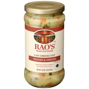 Rao’s Made For Home Chicken & Gnocchi Soup, 16 oz (EXP 07/15/26)