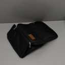 Femuar Lunch bag for Men Women Adults Small for Office Work Picnic - Reusable Portable Lunchbag, Black