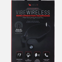 Helix ProSeries Vibe Wireless Bone Conduction Bluetooth Headphones - Black