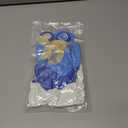 NEBURORA 60 Pcs Royal Blue Light Blue White Confetti Balloons with Ribbons 12inch Balloon Garland Arch Kit for Birthday Baby Shower Celebrations Party Decoration