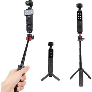 PellKing Tabletop Tripod and Selfie Stick Tripod Kit for DJI OSMO Pocket 3 2 Camera and DJI OSMO Nano,DJI Osmo Action 6 5 Pro 4,Insta360 Accessories