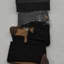 FuelMeFoot 3 Pack Copper Compression Socks - Compression Socks Women & Men Circulation - Best for Medical,Running,Athletic black