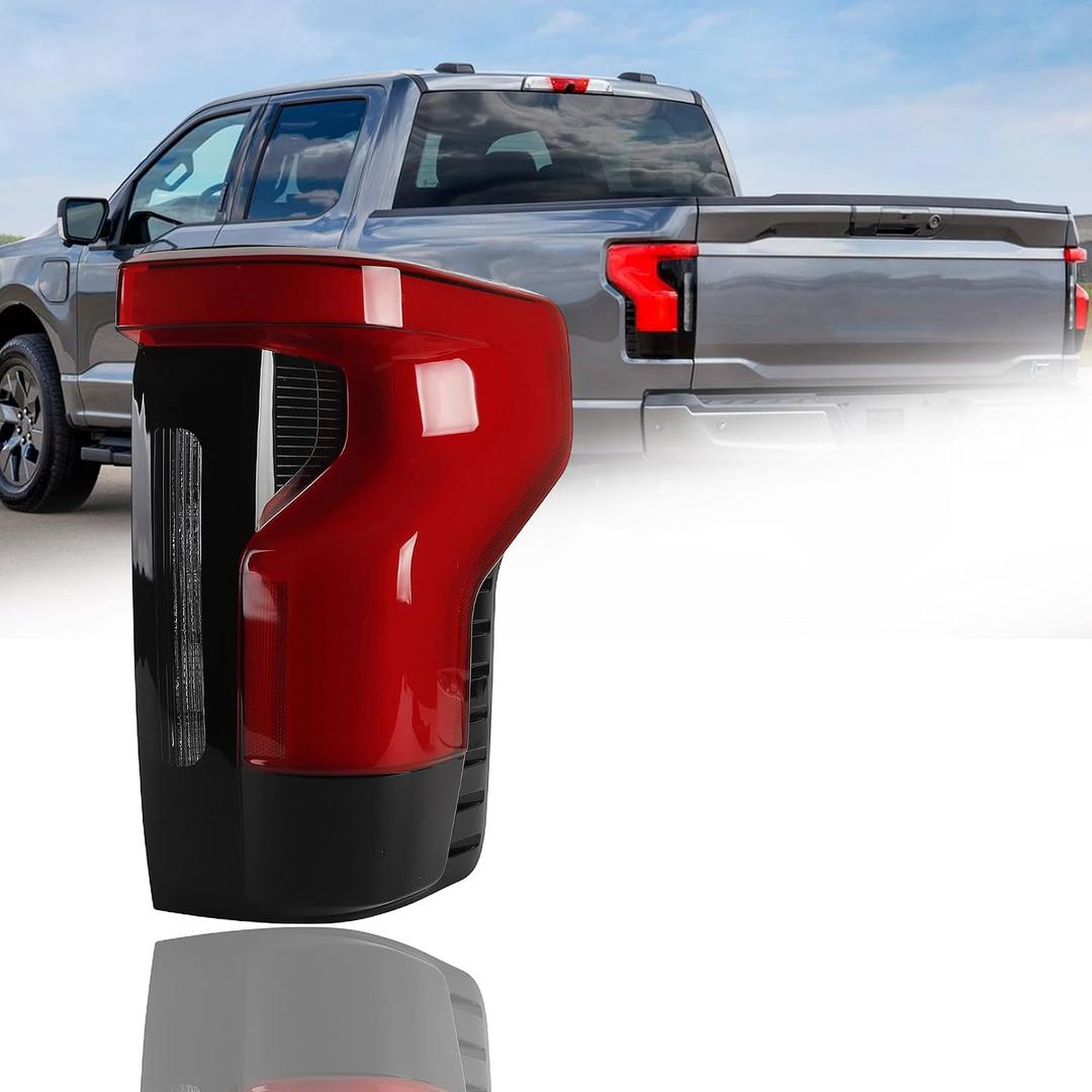 Dasbecan Tail Light Compatible With 2022-2025 Ford F150 Lightning XLT Right
Pro,Flash OE# NL34-13B504-AG LED Taillight Rear Lamp Right Passenger Side