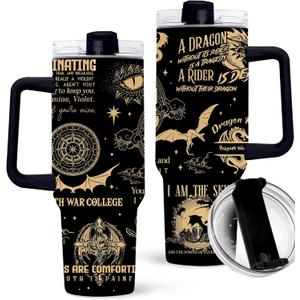 Bookish Gifts - Book Lovers Mugs - Book Themed Gifts for Friends & Besties - 40 oz Tumbler for Christmas