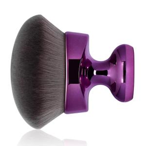 Blend & Blur Extra Large Body Kabuki Brush & Self Tanner Brush - For Body Makeup & Foundation - Blending Applicator For Self Tanning - Durable Vegan Bristles - with Protective Bag (Purple-large)