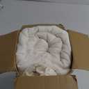 WDCOZY Ivory Twin Quit Size Bedding Sets with Pillow Sham, Lightweight Soft Bedspread Coverlet, Quilted Blanket Thin Comforter Bed Cover for All Season, 2 Pieces, 68x90 inches