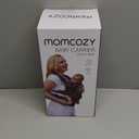 Momcozy Baby Carrier - Ergonomic, Cozy and Lightweight Carrier for 7-44lbs, Effortless to Put On, Ideal for Hands-Free Parenting, Enhanced Lumbar Support, Purehug for Infant to Toddler, Black