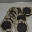 DAJAVE 16 Pack Furniture Sliders for Carpet, 5 Inch Round Furniture Movers Sliders, Heavy-Duty Furniture Sliders for Hardwood Floors, Plastic Moving Pads Heavy Furniture, Floor Protectors