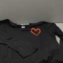 Red Heart Funny Cute Design for Men and Women Long Sleeve T-Shirt size XL