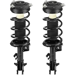 Front Strut Shock Assembly w/Coil Spring for Nissan Versa 2007-2011 ALL Models, for Versa 2012 Only 1.8L Hatchback Replace 172351 172352, Left & Right, 2PCS