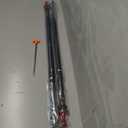 Tarp Poles Heavy Duty Adjustable, AVOFOREST Aviation Aluminum 8.7FT Tent Poles Lengthen and Thicken with Protection Cap Awning Poles Set of 4 for Hiking