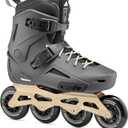 Rollerblade Lightning 90 Men's Urban Inline Skate, Anthracite and Taupe, size 10-10.5