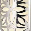 GE, Brushed Nickel, Decorative LED Night Light, Plug-in, Dusk to Dawn, Soft White, UL-Listed, Ideal for Living Room, Bedroom, Nursery, Kitchen, Bathroom, 11314