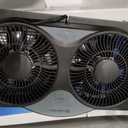 Comfort Zone 9-Inch Reversible Twin Window Fan with Remote Control 3-Speed Dual Blade Fan with Exhaust, Cooling & Circulate Modes, Expandable Width 23.5" to 37", Removable Bug Screen & Tabletop Feet