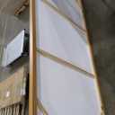 VAYIMDH Abstract Canvas Wall Art Graffiti Wall Decor Gold and White Wall Decorations 36"x70" Decorative Pictures for Bedroom Office Artwork (Beige)