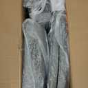 Stylish Upholstered Parsons Dining Chair with Silver Nailhead Trim and Sturdy Solid Wood Legs