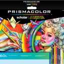 Prismacolor Scholar Colored Pencils, Art Supplies Perfect for Sketching, Drawing, Coloring, Assorted, 60 Count